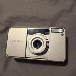Fujifilm Tiara Zoom Silver Camera